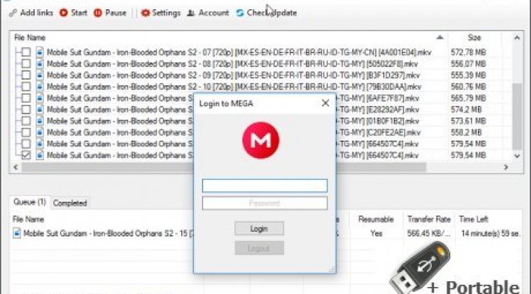 MEGA Link Downloader v3.0 + Portable - DownloadGeral - Download Grátis