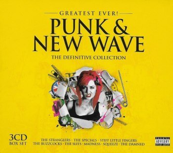 Greatest Ever! Punk & New Wave - The Definitive Collection [3CD] (2013)