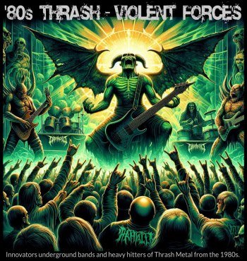 '80s Thrash - Violent Forces (2024)