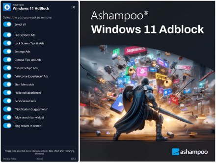 Ashampoo Windows 11 AdBlock v1.6.50.42229