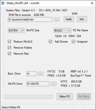 Make WinPE v8.2