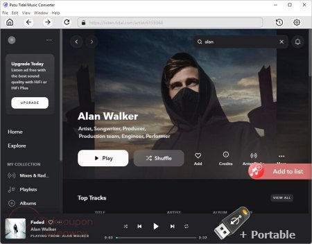 Pazu Tidal Music Converter v1.6.2 + Portable