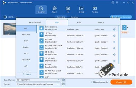AnyMP4 Video Converter Ultimate v8.5.68 + Portable
