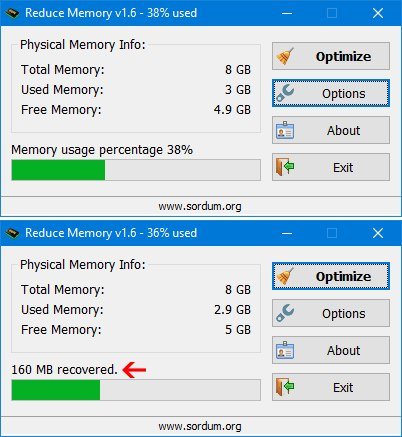 Reduce Memory v1.7