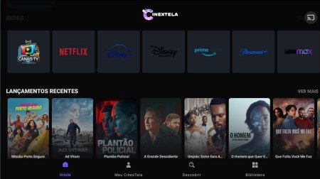 CinexTela v1.0 - Aplicativo de Filmes e Séries - 100% Grátis